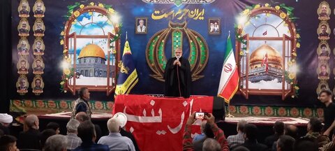 تصاویر/یادواره شهدای‌ مدافع‌حرم‌همراه با اربعین شهدای اقتدار درسفیدشهر