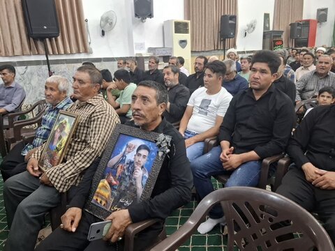 تصاویر/یادواره شهدای‌ مدافع‌حرم‌همراه با اربعین شهدای اقتدار درسفیدشهر