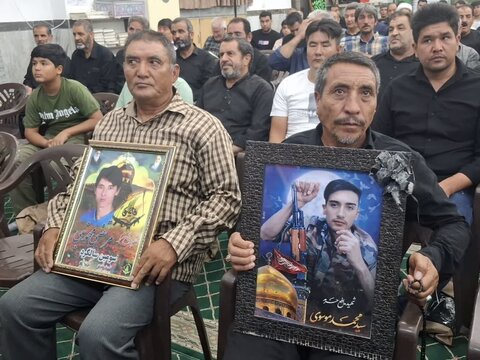 تصاویر/یادواره شهدای‌ مدافع‌حرم‌همراه با اربعین شهدای اقتدار درسفیدشهر