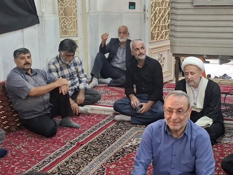 تصاویر/ اربعین شهادت پاسدار ولایت محمدجوادسفیایی درامامزاده هادی فین