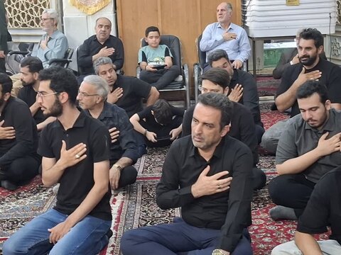 تصاویر/ اربعین شهادت پاسدار ولایت محمدجوادسفیایی درامامزاده هادی فین