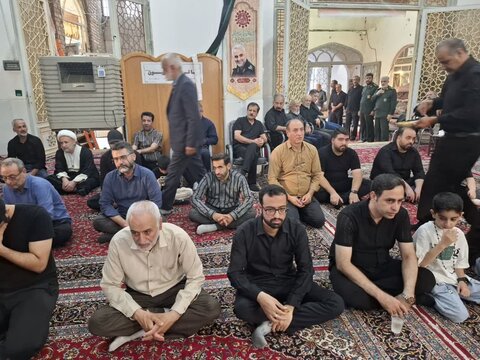 تصاویر/ اربعین شهادت پاسدار ولایت محمدجوادسفیایی درامامزاده هادی فین