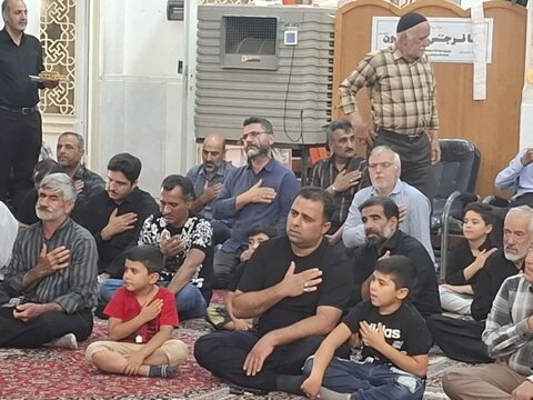 تصاویر/ اربعین شهادت پاسدار ولایت محمدجوادسفیایی درامامزاده هادی فین