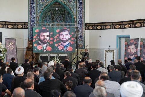 تصاویر/چهلمین روز بزرگداشت شهید طریق القدس پاسدار شهید سید ابوالفضل اجتهددرکاشان