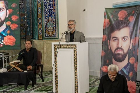 تصاویر/چهلمین روز بزرگداشت شهید طریق القدس پاسدار شهید سید ابوالفضل اجتهددرکاشان