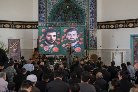 تصاویر/چهلمین روز بزرگداشت شهید طریق القدس پاسدار شهید سید ابوالفضل اجتهددرکاشان