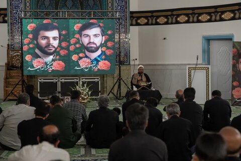 تصاویر/چهلمین روز بزرگداشت شهید طریق القدس پاسدار شهید سید ابوالفضل اجتهددرکاشان