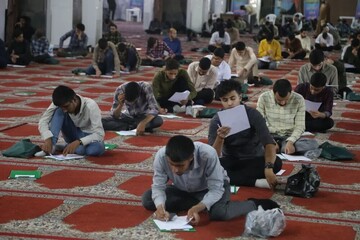 حضور بیش از ۹۰۰نفر در آزمون ورودی حوزه علمیه خوزستان