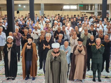 تصاویر/ اقامه نماز جمعه شهرستان چایپاره