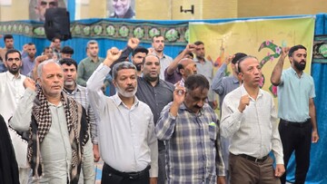 تصاویر/ نماز جمعه شهرستان جاسک