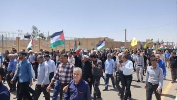 تصاویر/ نماز جمعه و راهپیمایی در کشکوئیه