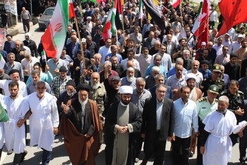 تصاویر/ راهمیمایی جمعه خشم و نصر در دلفان   ‌‎‌‎‌