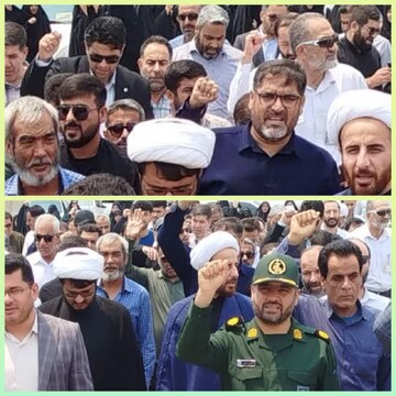 تصاویر/ برگزاری آیین عبادی سیاسی نمازجمعه امروز شهر عسلویه