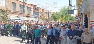 تصاویر/ راهپیمایی مردم غیور و ولایت مدار میانه در حمایت از مردم غزه