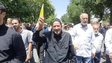 فیلم| راهپیمای «جمعه خشم و نصر» در شهرکرد
