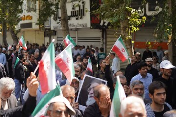 تصاویر راهپیمایی جمعه خشم و نصر در خرم آباد