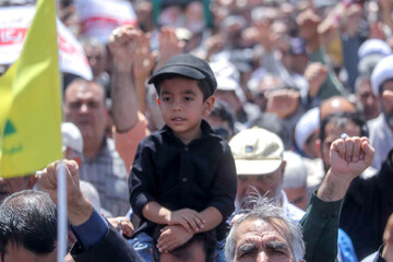 تصاویر| راهپیمایی خشم و نصر در بیرجند