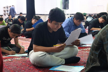 فیلم|  گزارشی از برگزاری آزمون ورودی حوزه علمیه برادران در همدان