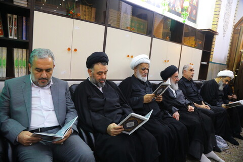 تصاویر / مراسم ترحیم مرحوم آیت الله نعیم آبادی (ره) در قم