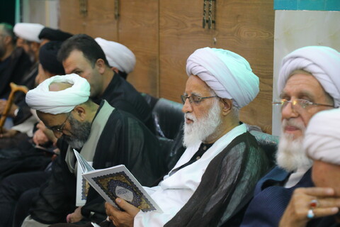 تصاویر / مراسم ترحیم مرحوم آیت الله نعیم آبادی (ره) در قم