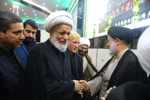 تصاویر / مراسم ترحیم مرحوم آیت الله نعیم آبادی (ره) در قم