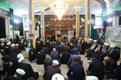 تصاویر / مراسم ترحیم مرحوم آیت الله نعیم آبادی (ره) در قم