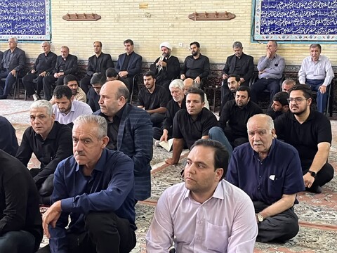 تصاویر / مجلس اربعین شهید اقتدار  محمد جواد ناصری در شهرستان هادیشهر