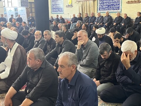 تصاویر / مجلس اربعین شهید اقتدار  محمد جواد ناصری در شهرستان هادیشهر