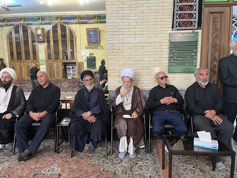 تصاویر / مجلس اربعین شهید اقتدار  محمد جواد ناصری در شهرستان هادیشهر