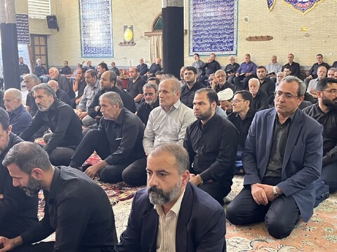 تصاویر / مجلس اربعین شهید اقتدار  محمد جواد ناصری در شهرستان هادیشهر