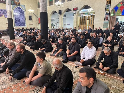 تصاویر / مجلس اربعین شهید اقتدار  محمد جواد ناصری در شهرستان هادیشهر