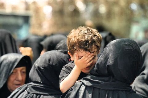 تصاویر مراسم اربعین شهدای جنگ ۱۲ روزه در خرم آباد