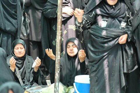 تصاویر مراسم اربعین شهدای جنگ ۱۲ روزه در خرم آباد