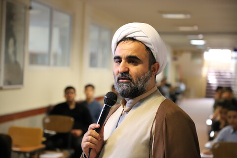 تصاویر/ آزمون ورودی حوزه‌ علمیه در آذربایجان شرقی