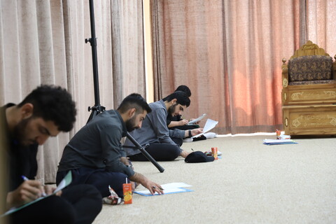 تصاویر/ آزمون ورودی حوزه های علمیه کردستان در سنندج