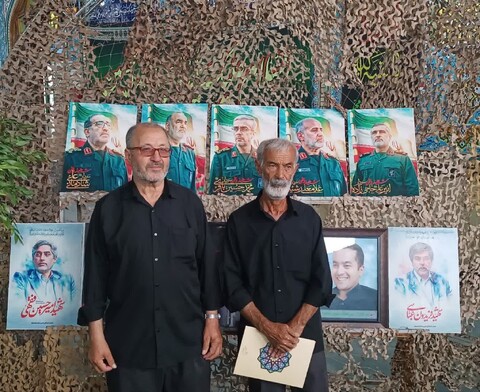 تصاویر/ مراسم چهلم شهدای اقتدار در میانه