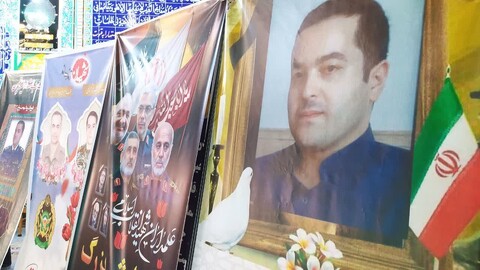 تصاویر/ مراسم چهلم شهدای اقتدار در میانه