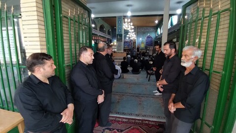 تصاویر/ مراسم چهلم شهدای اقتدار در میانه