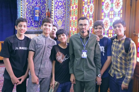 تصاویر/ آزمون ورودی حوزه های علمیه در استان یزد برگزار شد