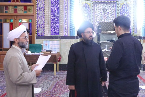 تصاویر/ آزمون ورودی حوزه های علمیه در استان یزد برگزار شد