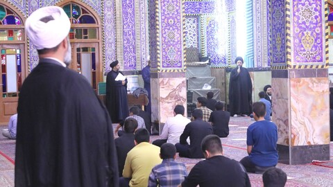 تصاویر/ آزمون ورودی حوزه های علمیه در استان یزد برگزار شد