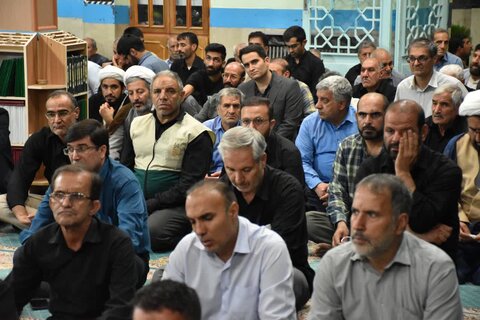 تصاویر مراسم پانزدهمین سالروز ارتحال عالم ربانی آیت‌الله ماشاءالله مروجی(ره) و اربعین شهدای اقتدار در مسجد جامع کوهدشت