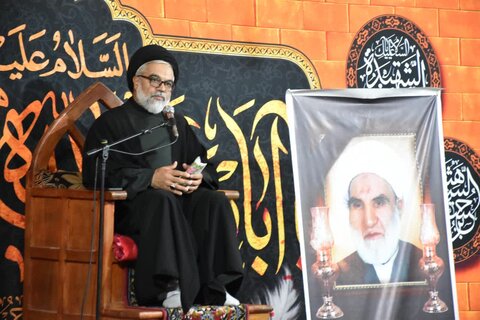 تصاویر مراسم پانزدهمین سالروز ارتحال عالم ربانی آیت‌الله ماشاءالله مروجی(ره) و اربعین شهدای اقتدار در مسجد جامع کوهدشت