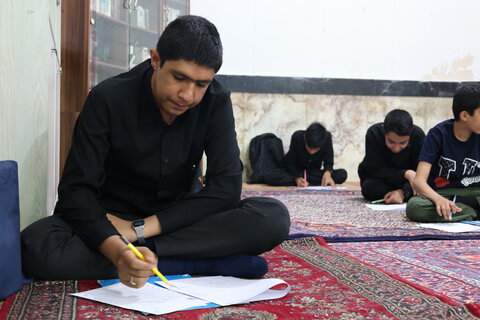 برگزاری آزمون ورودی حوزه علمیه در همدان