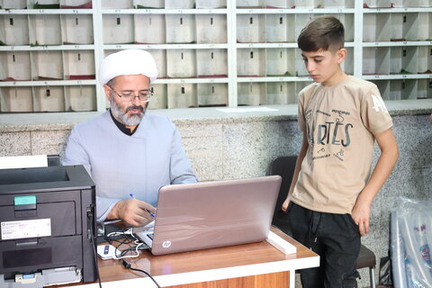 برگزاری آزمون ورودی حوزه علمیه در همدان