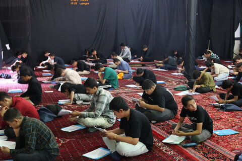 برگزاری آزمون ورودی حوزه علمیه در همدان