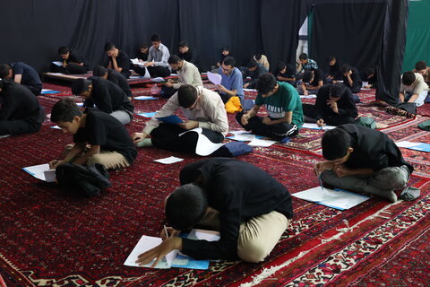 برگزاری آزمون ورودی حوزه علمیه در همدان