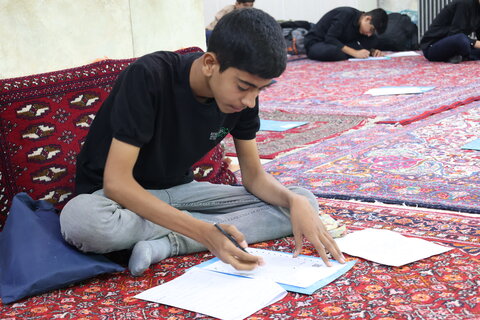 برگزاری آزمون ورودی حوزه علمیه در همدان