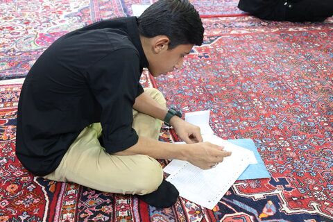 برگزاری آزمون ورودی حوزه علمیه در همدان