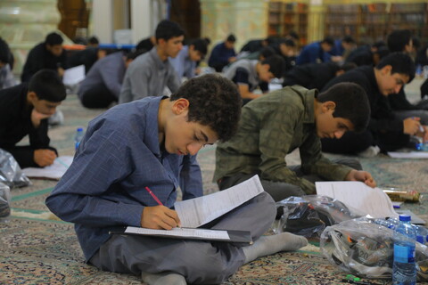 تصاویر / آزمون ورودی حوزه های علمیه برای سال تحصیلی 1404-1405